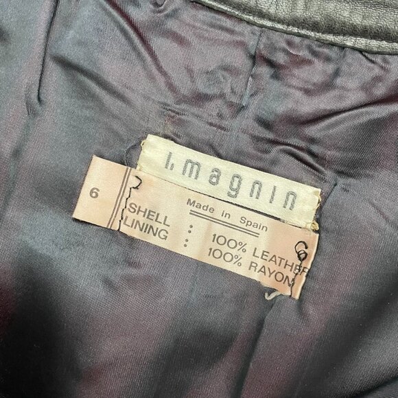 Leather Midi Pencil Skirt Size Small - Picture 7 of 8